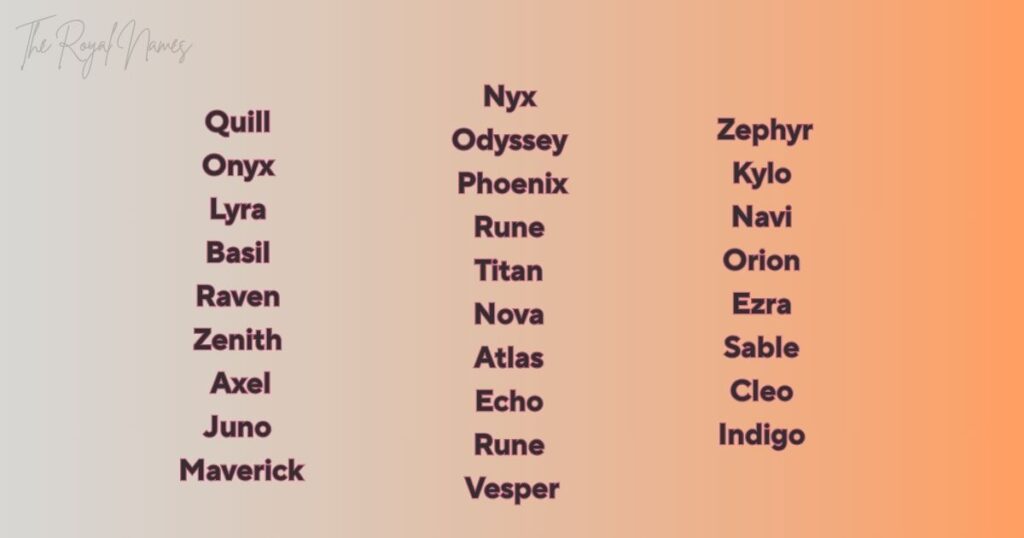 Unique Monkey Names