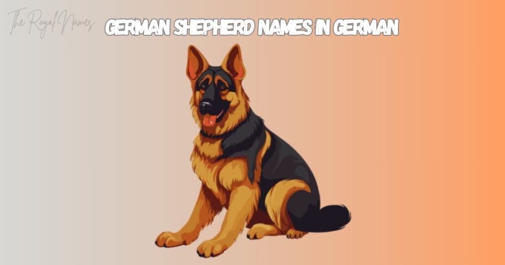 German Shepherd Names in German