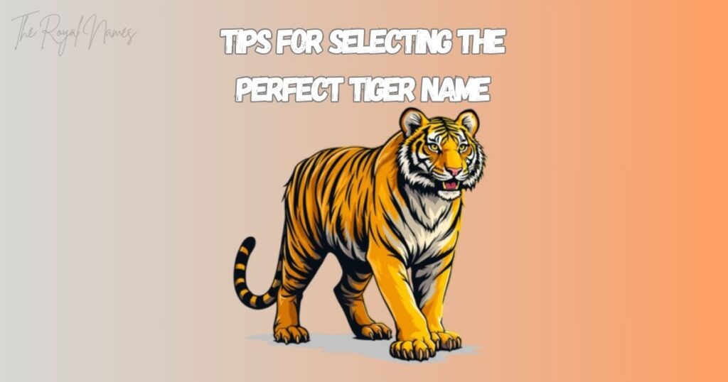 Good Tiger Names
