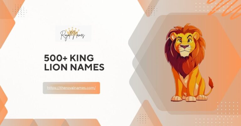Lion Names