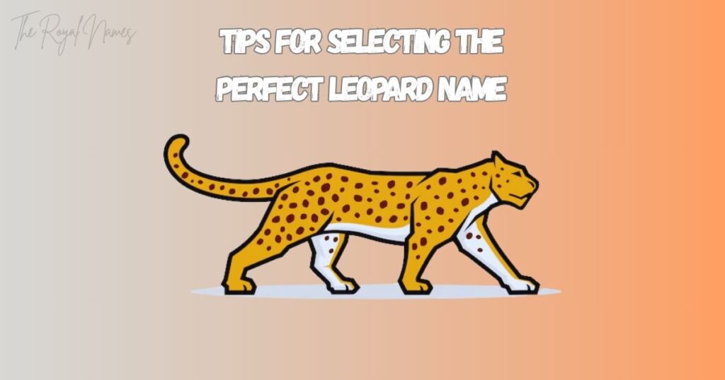Names that Mean Leopard