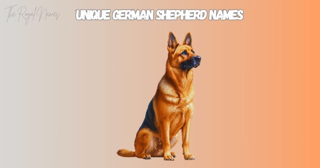 Unique German Shepherd Names
