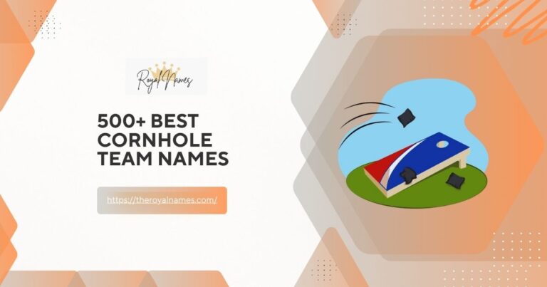 Cornhole Team Names