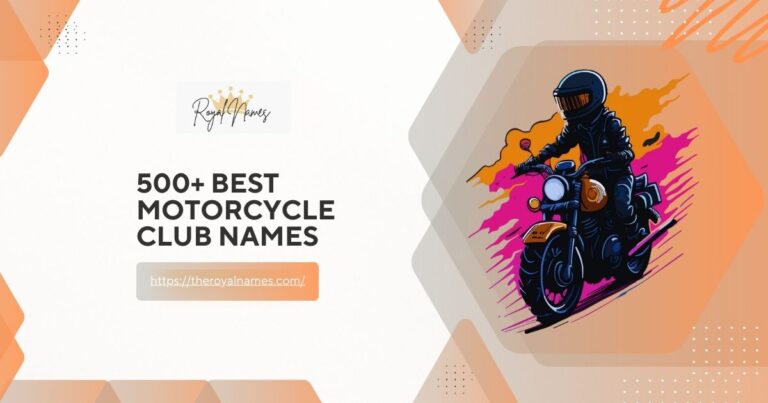 Motorcycle Club Names
