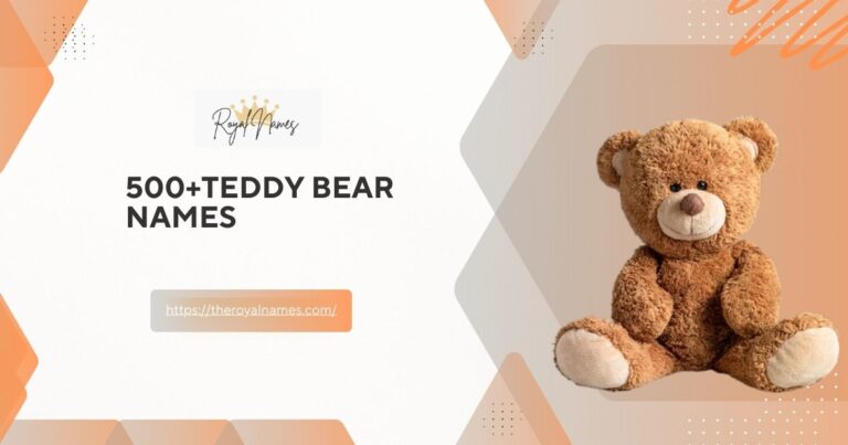 Teddy Bear Names