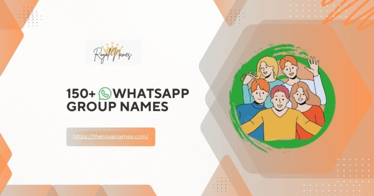 WhatsApp Group Names for Friends