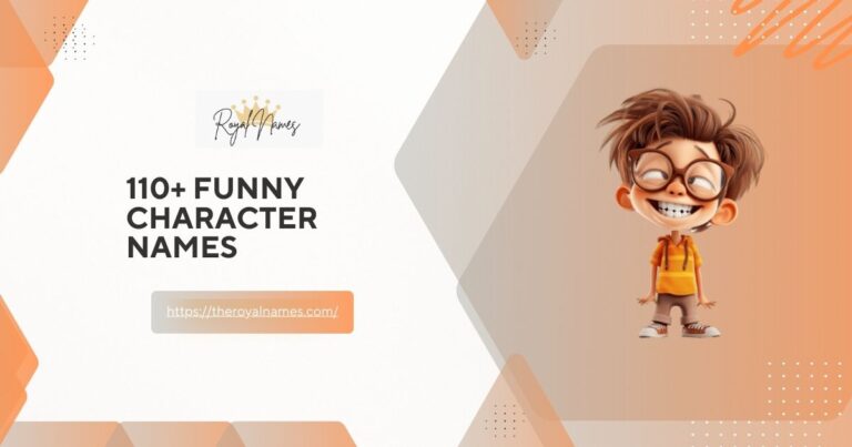 110+ Funny Character Names Too Good to Be Real
