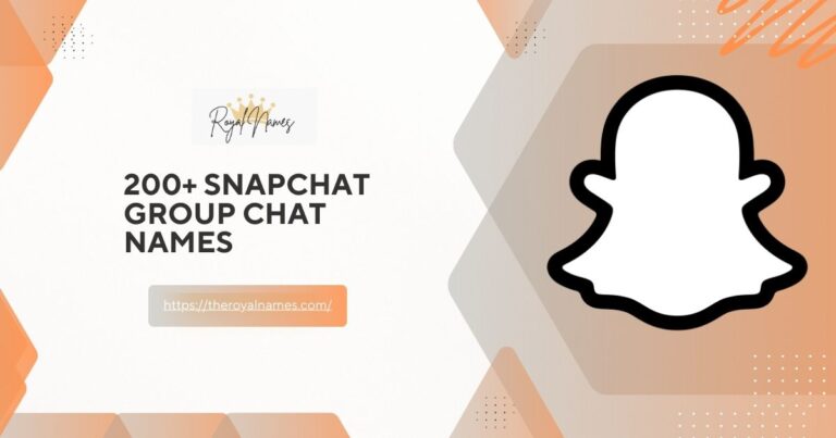 Snapchat Group Chat Names