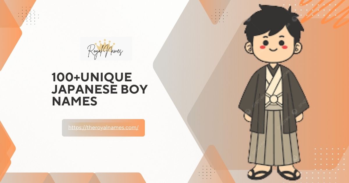 Unique Japanese Boy Names