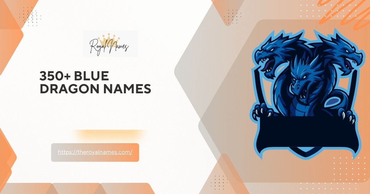 Blue Dragon Names