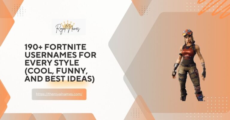 Fortnite Usernames