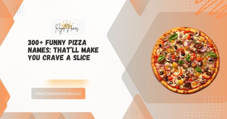 Funny Pizza Names
