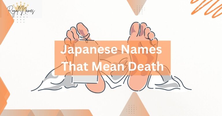 Japanese Names That Mean Death