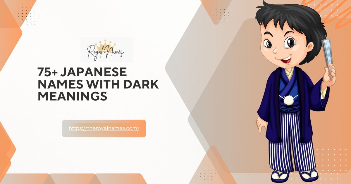 Japanese Names with Dark Meanings