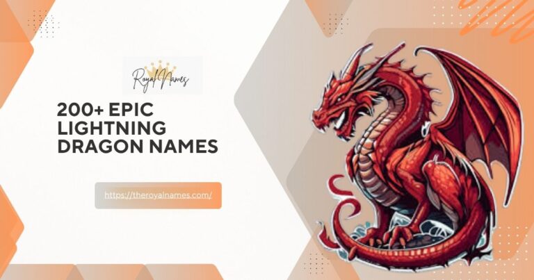 Lightning Dragon Names