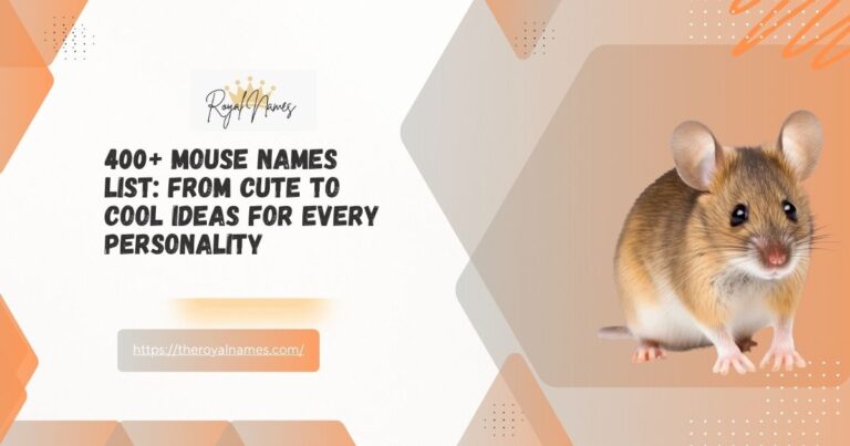 Mouse Names