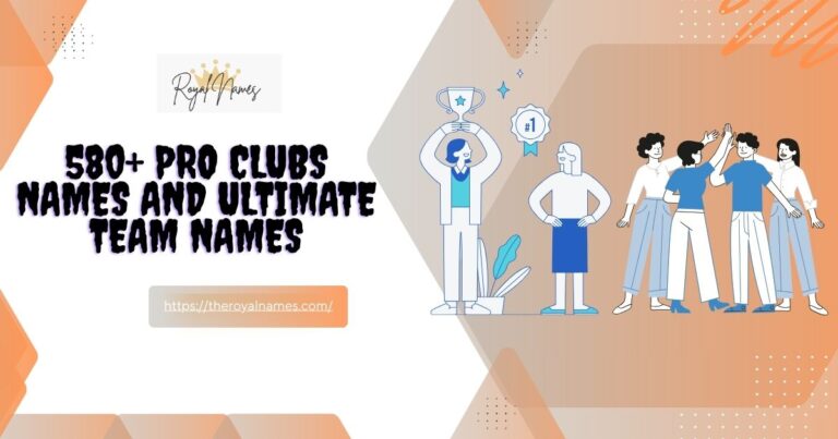 Pro Clubs Names
