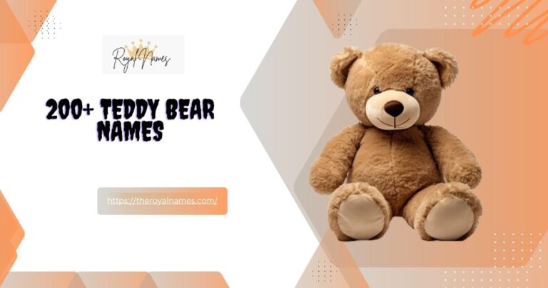 Teddy Bear Names