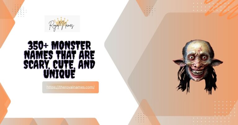 Monster Names